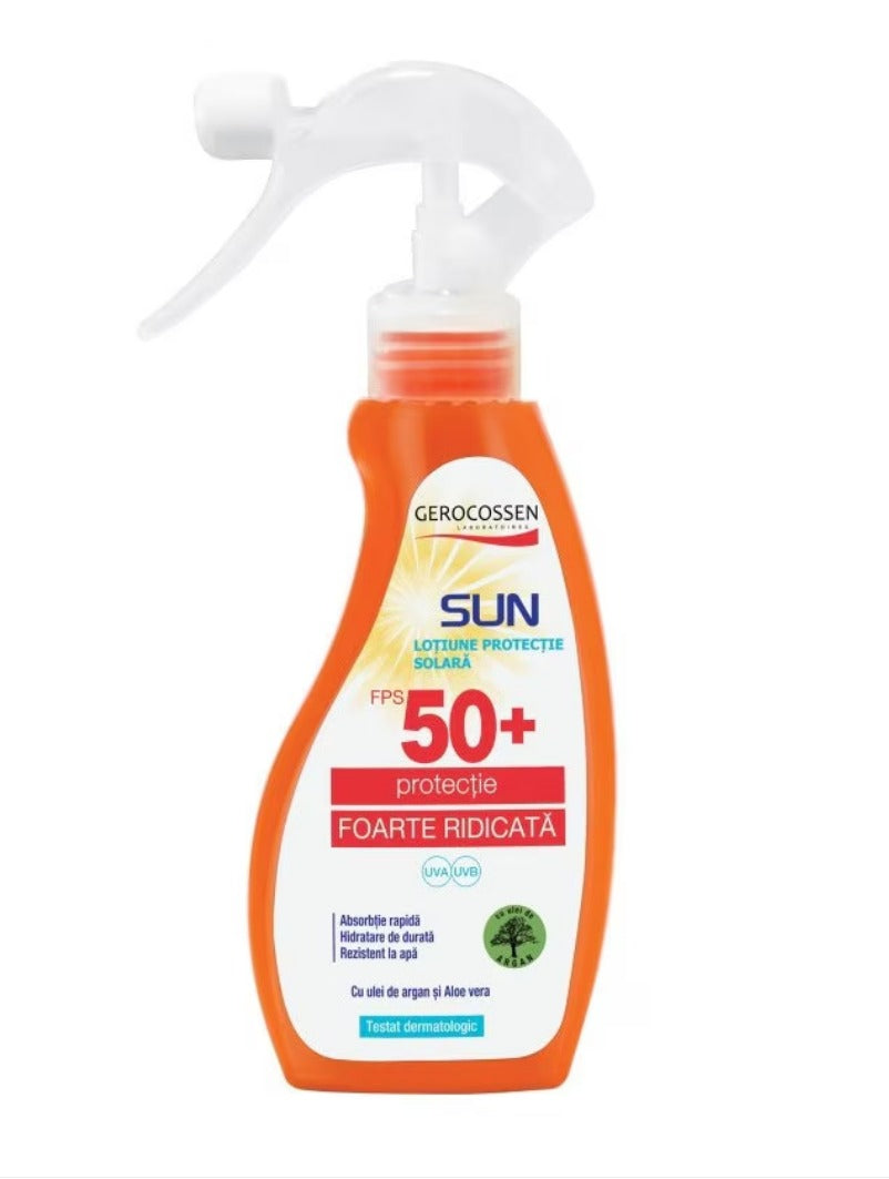 Gerocossen | Spray cu Protectie Solara SPF 50+ | 200 ml